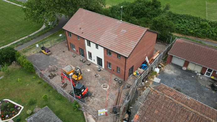 The development in Sydenham, Bridgwater