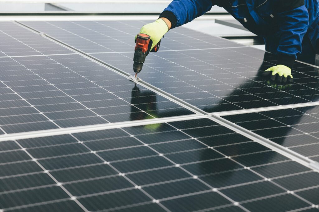 Retrofitting solar panels