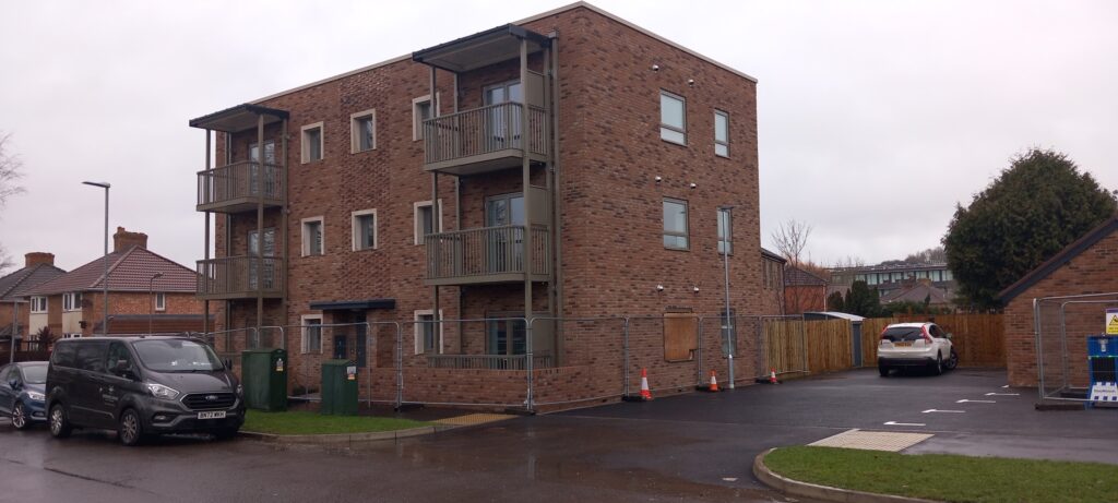 The Oxford Inn development at Completion