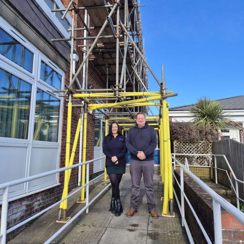 James Nagle of Homes in Somerset and Emma Scobie of Bell Group