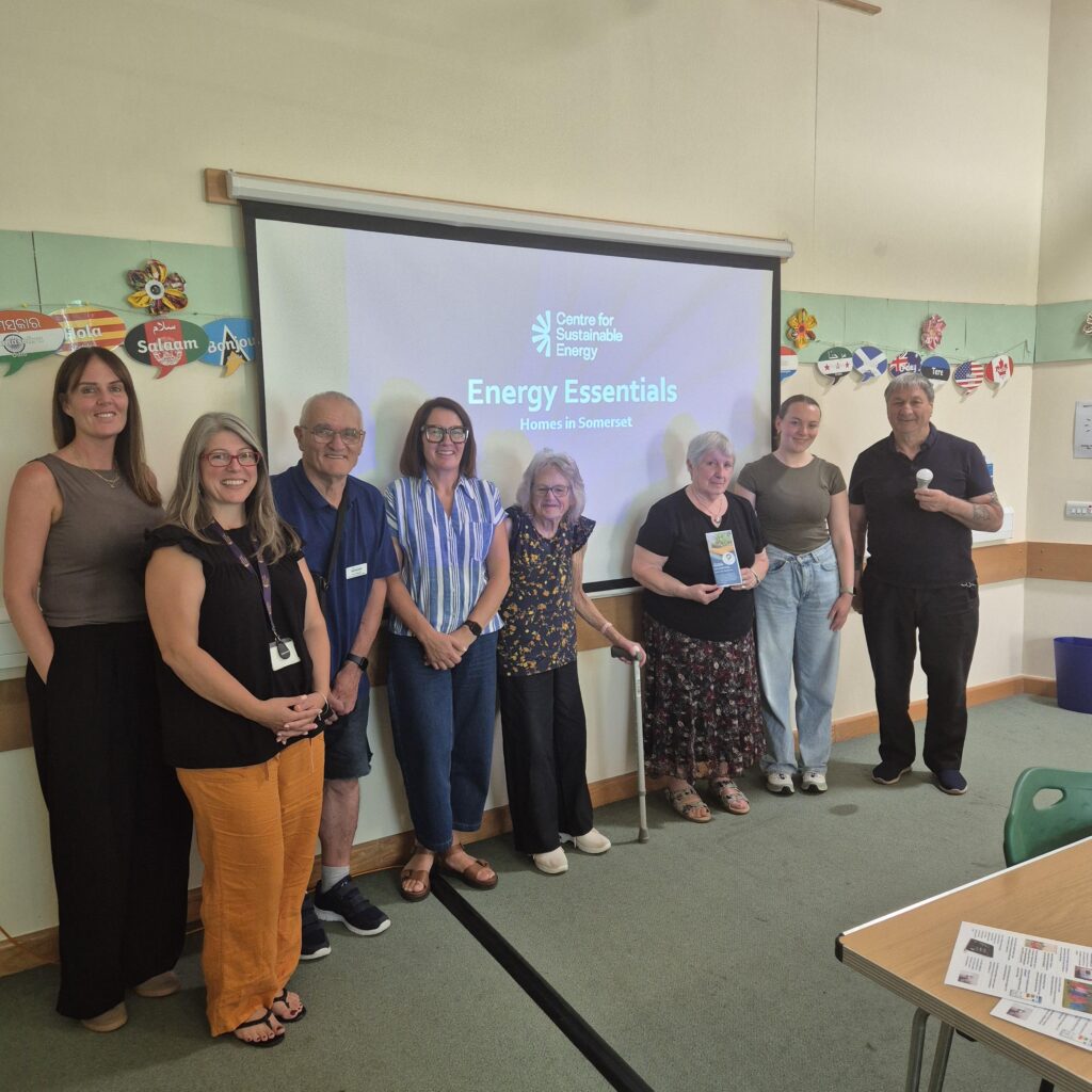 The One Small Thing Campaign kicked off with an Energy Essentials workshop with the Centre for Sustainable Energy