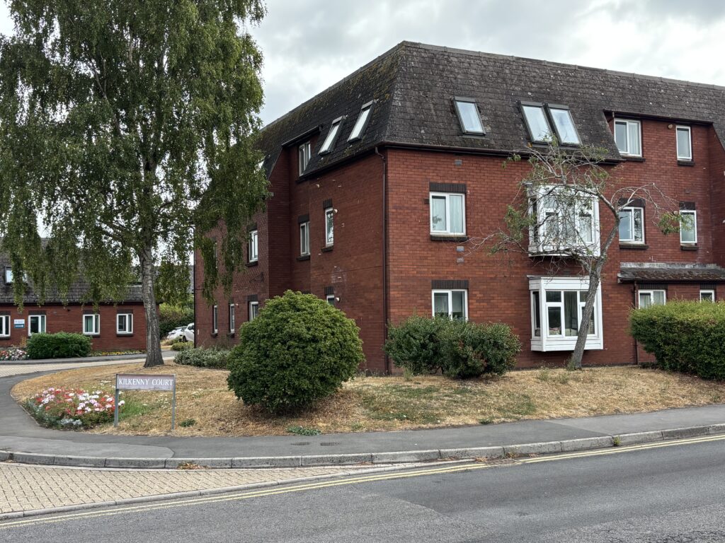 A Photo of a block of flats called Kilkenny Court